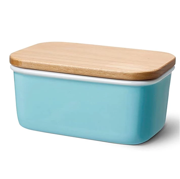 Cheap โ Sweese Rectangle Butter Dish with Beech Wooden Lid ๐ 3 Cheap โ Sweese Rectangle Butter Dish with Beech Wooden Lid ๐ - Image 3