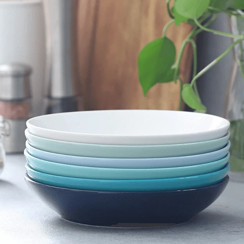 Top 10 😉 Sweese Porcelain 26 ounces Salad Pasta Bowls 👏 2 Top 10 😉 Sweese Porcelain 26 ounces Salad Pasta Bowls 👏 - Image 2