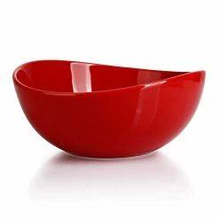 Outlet ๐ Sweese Red Curved Porcelain Bowls ๐ 8 Outlet ๐ Sweese Red Curved Porcelain Bowls ๐ -Sweese Elegant Shop 31OR1 vKzqL