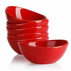 Outlet ๐ Sweese Red Curved Porcelain Bowls ๐ 7 Outlet ๐ Sweese Red Curved Porcelain Bowls ๐ -Sweese Elegant Shop 41TMSEsxh9L 1