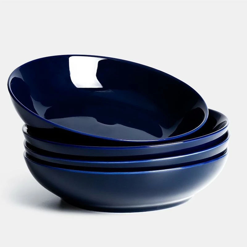 Wholesale ๐ฅฐ Sweese Navy Porcelain Pasta Bowls ๐ 1 Wholesale ๐ฅฐ Sweese Navy Porcelain Pasta Bowls ๐