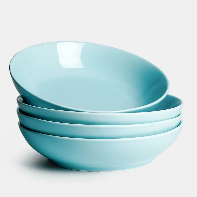 Flash Sale 😍 Sweese Turquoise Porcelain Pasta Bowls 😍 1 Flash Sale 😍 Sweese Turquoise Porcelain Pasta Bowls 😍