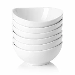 Wholesale π₯° Sweese White Curve Porcelain Bowls β 12 Wholesale π₯° Sweese White Curve Porcelain Bowls β -Sweese Elegant Shop 4ouncecurvedbowls