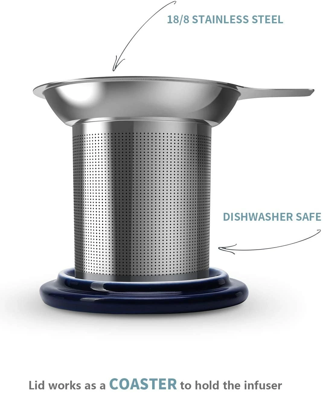 Promo π Sweese Tall Porcelain Tea Infuser π 3 Promo π Sweese Tall Porcelain Tea Infuser π - Image 3