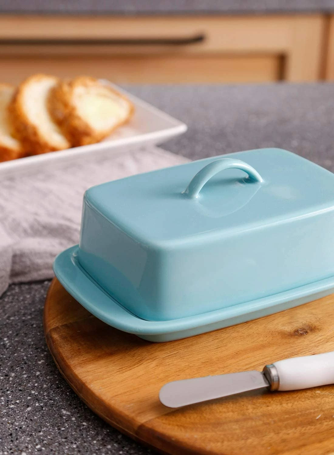 Best Pirce 😍 Sweese Porcelain Rectangle Butter Dish 👏 2 Best Pirce 😍 Sweese Porcelain Rectangle Butter Dish 👏 - Image 2