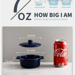 Best deal 🌟 Sweese Round Mini Casserole Dish with Lid 🔔 11 Best deal 🌟 Sweese Round Mini Casserole Dish with Lid 🔔 -Sweese Elegant Shop 61QPthXqaiL. AC SL1500 101c2d5d 8b9a 4bfd a9db 689625cb658d