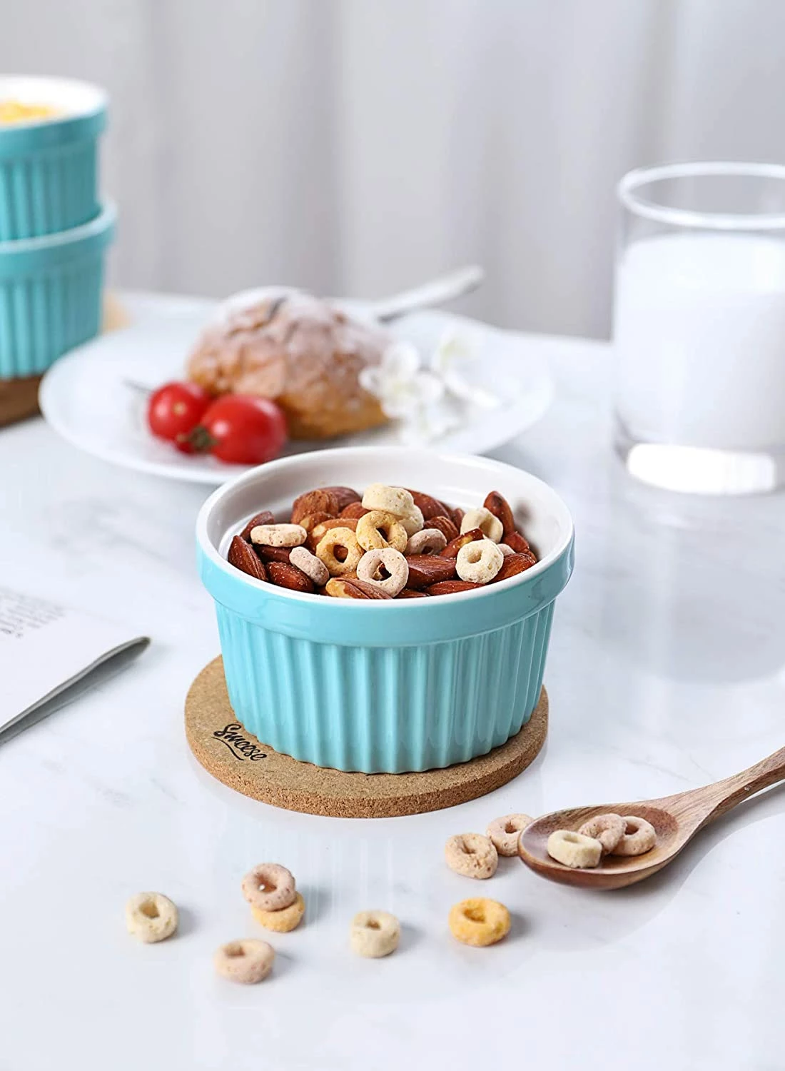 Outlet ๐งจ Sweese Turquoise Cupcake Ramekins ๐ 2 Outlet ๐งจ Sweese Turquoise Cupcake Ramekins ๐ - Image 2