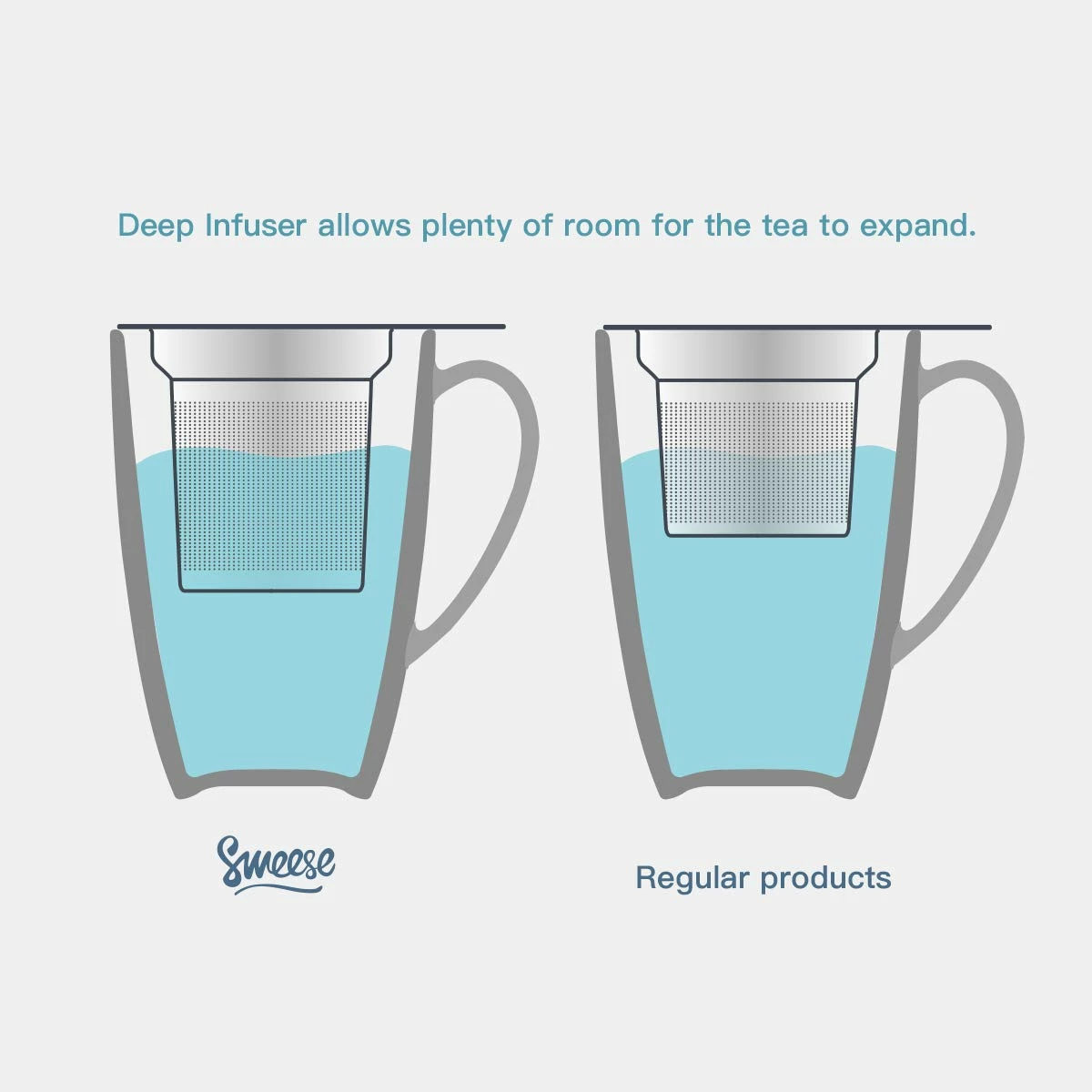 New 🎉 Sweese Porcelain Tea Mug with Infuser 🥰 6 New 🎉 Sweese Porcelain Tea Mug with Infuser 🥰 - Image 6