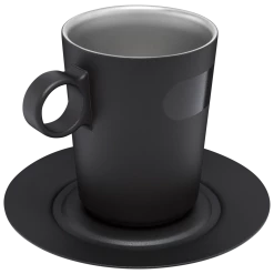 Deals 😀 Stanley The DayBreak Café Latte Cup & Stillness Saucer | 10.6 OZ ✨ 13 Deals 😀 Stanley The DayBreak Café Latte Cup & Stillness Saucer | 10.6 OZ ✨ -Sweese Elegant Shop B2B Web PNG Cafe Latte Cup Stillness Saucer 10 6OZ Matte Black Hero Back