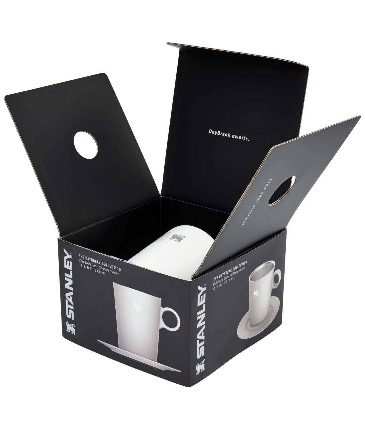 Deals 😀 Stanley The DayBreak Café Latte Cup & Stillness Saucer | 10.6 OZ ✨ 8 Deals 😀 Stanley The DayBreak Café Latte Cup & Stillness Saucer | 10.6 OZ ✨ - Image 8