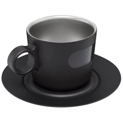 New 🎁 Stanley The DayBreak Cappuccino Cup & Stillness Saucer | 6.5 OZ 🤩 10 New 🎁 Stanley The DayBreak Cappuccino Cup & Stillness Saucer | 6.5 OZ 🤩 -Sweese Elegant Shop B2B Web PNG Cappucino Cup Stillness Saucer 6 5OZ Matte Black Hero Back