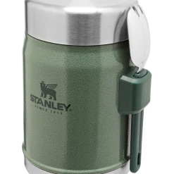 New 🧨 Stanley Classic Legendary Food Jar + Spork | 14 OZ ❤️ -Sweese Elegant Shop B2B Web PNG Classic Legendary Food Jar Spork 14oz Hammertone Green ad6d1f79 59e9 4a7d 8224 46a626f225ef