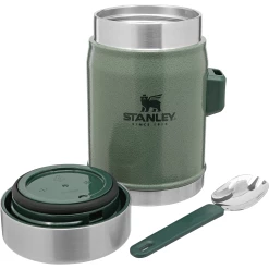 New 🧨 Stanley Classic Legendary Food Jar + Spork | 14 OZ ❤️ -Sweese Elegant Shop B2B Web PNG Classic Legendary Food Jar Spork 14oz Hammertone Green d8a54955 7d32 4354 9142 e59422548a86