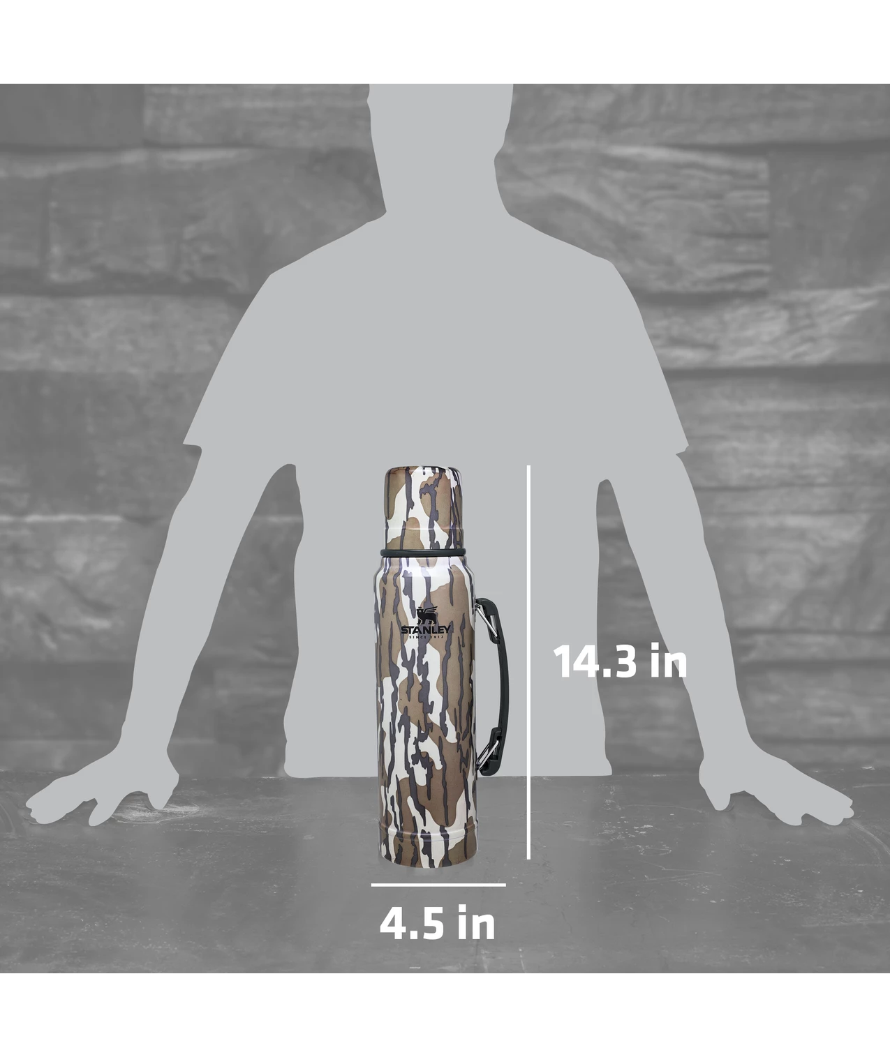 New 😉 Stanley Heritage Classic Bottle | Bottomland | 1.1 QT 🔥 7 New 😉 Stanley Heritage Classic Bottle | Bottomland | 1.1 QT 🔥 - Image 7