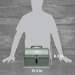 Promo 🤩 Stanley Classic Lunch Box | 5.5 QT 🧨 -Sweese Elegant Shop B2B Web PNG STAN 5 5QT CLASSIC LUNCH BOX H GREEN PT04