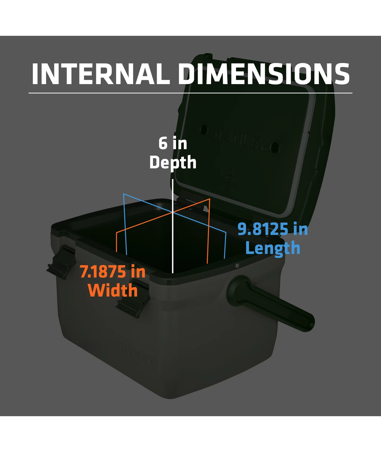 New ⌛ Stanley Adventure Easy Carry Lunch Cooler | 7 QT ✨ 8 New ⌛ Stanley Adventure Easy Carry Lunch Cooler | 7 QT ✨ - Image 8