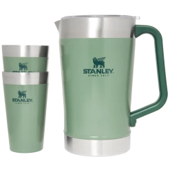 Best Pirce ✔️ Stanley Classic Stay Chill Beer Pitcher Set 😀 12 Best Pirce ✔️ Stanley Classic Stay Chill Beer Pitcher Set 😀 -Sweese Elegant Shop B2B Web PNG Stanley HammertoneGreen PitcherSets DSC 3575