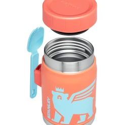 Outlet π€© Stanley The Wild Imagination Food Jar + Spork | 14 OZ π― 13 Outlet π€© Stanley The Wild Imagination Food Jar + Spork | 14 OZ π― -Sweese Elegant Shop B2B Web PNG The Heritage Vacuum Food Jar 14oz Grapefruit Exploded Bottom copy