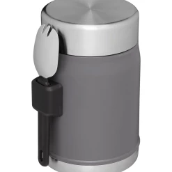 Sweese Elegant Shop -Sweese Elegant Shop B2B Web PNG The Legendary Food Jar Spork 0 4L Charcoal Hero Back