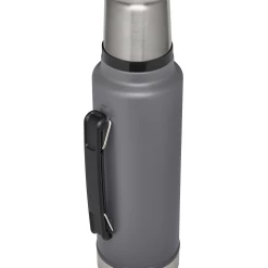 New β Stanley Classic Legendary Bottle | 1.5 QT π 10 New β Stanley Classic Legendary Bottle | 1.5 QT π -Sweese Elegant Shop B2B Web PNG The Legendary Vacuum Bottle Charcoal Hero Back