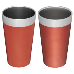 Brand new π Stanley Adventure Stacking Beer Pint Set | 16 OZ π 5 Brand new π Stanley Adventure Stacking Beer Pint Set | 16 OZ π -Sweese Elegant Shop B2B Web PNG The Stacking Pint Set 16OZ Cinnamon Cinnamon Glow Hero Back