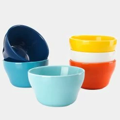 Coupon 🤩 Sweese Multicolor Porcelain Bouillon Bowls 😀