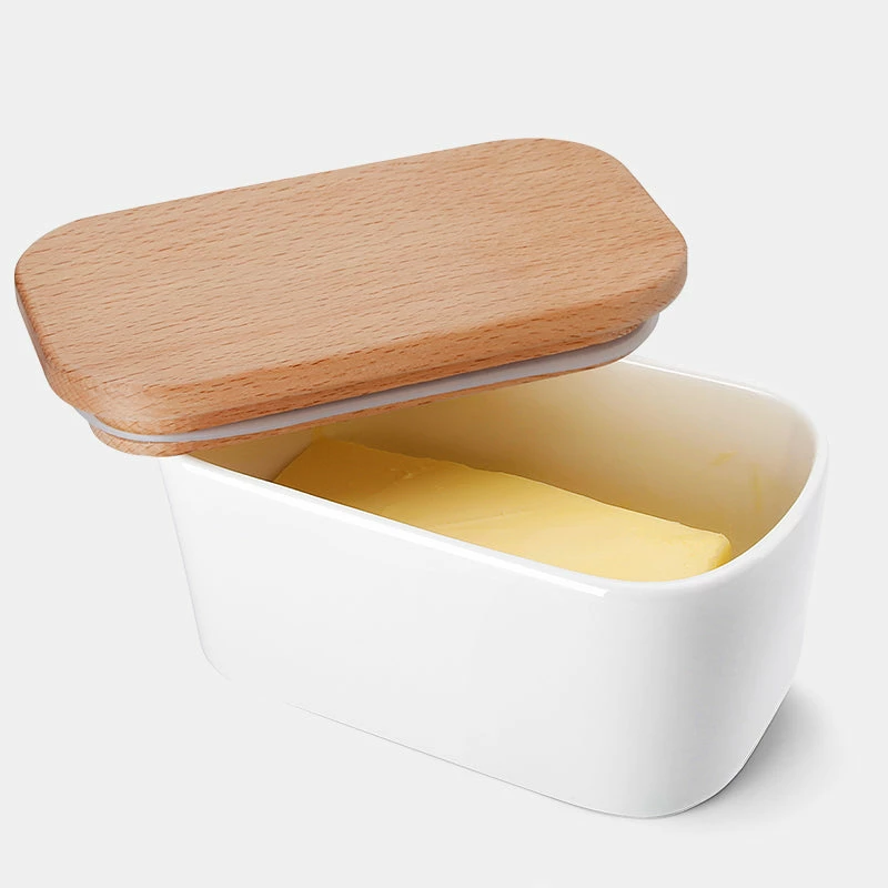Wholesale ๐ฅ Sweese Airtight Butter Dish with Beechwood Lid โ 1 Wholesale ๐ฅ Sweese Airtight Butter Dish with Beechwood Lid โ