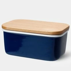 Cheap โ Sweese Rectangle Butter Dish with Beech Wooden Lid ๐ 12 Cheap โ Sweese Rectangle Butter Dish with Beech Wooden Lid ๐ -Sweese Elegant Shop Butter Dish with Beech Wooden Lid Navy 4bae57bd 0ba9 40f2 87a0 6fb6a7e6cdc3