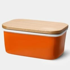 Cheap โ Sweese Rectangle Butter Dish with Beech Wooden Lid ๐ 15 Cheap โ Sweese Rectangle Butter Dish with Beech Wooden Lid ๐ -Sweese Elegant Shop Butter Dish with Beech Wooden Lid Orange fc4b83ad 1bec 4686 8823 c8f38a1dfa14