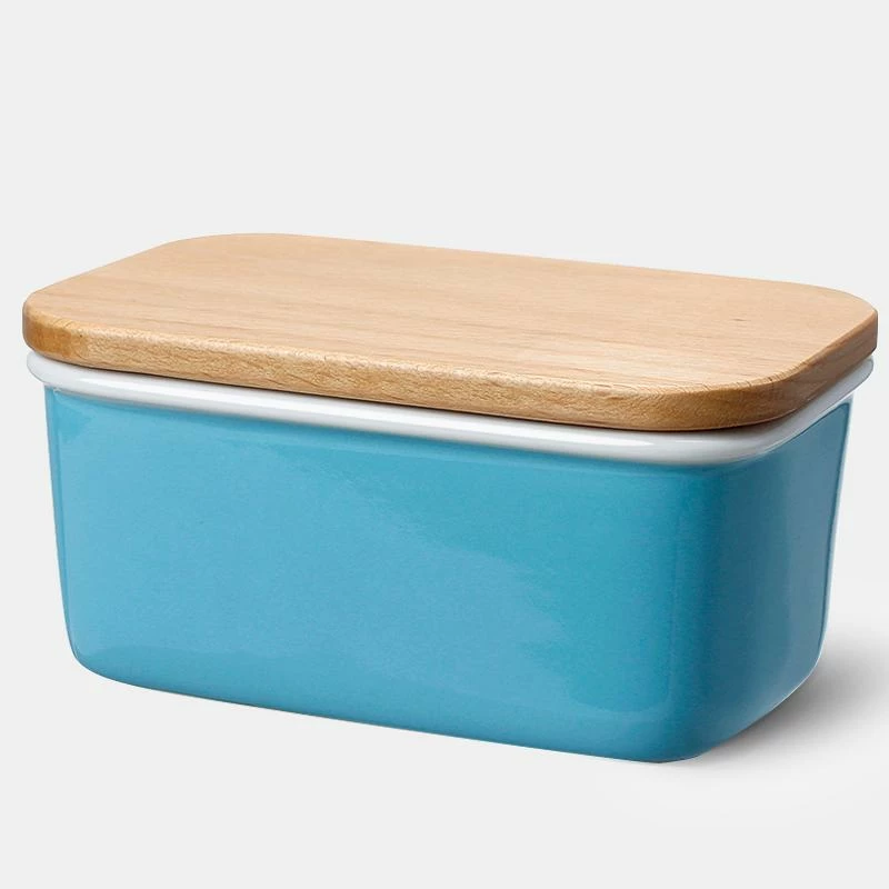 Cheap โ Sweese Rectangle Butter Dish with Beech Wooden Lid ๐ 4 Cheap โ Sweese Rectangle Butter Dish with Beech Wooden Lid ๐ - Image 4