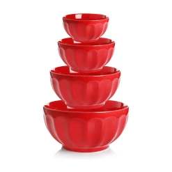 Coupon π Sweese 4 Piece Fluted Nesting Bowls βοΈ 7 Coupon π Sweese 4 Piece Fluted Nesting Bowls βοΈ -Sweese Elegant Shop Ceramicbowls 2