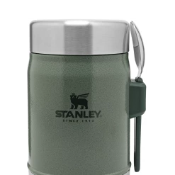 New 🧨 Stanley Classic Legendary Food Jar + Spork | 14 OZ ❤️ -Sweese Elegant Shop Classic Legendary Food Jar Spork 14oz Hammertone Green