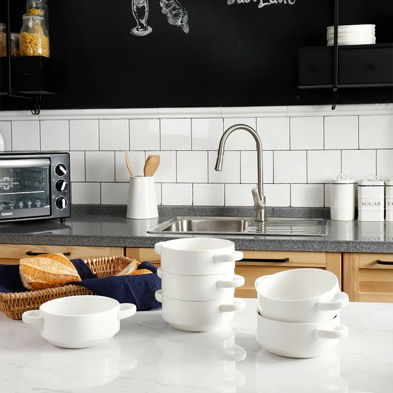 Wholesale ๐ Sweese Porcelain Soup Bowls with Handles ๐ 2 Wholesale ๐ Sweese Porcelain Soup Bowls with Handles ๐ - Image 2