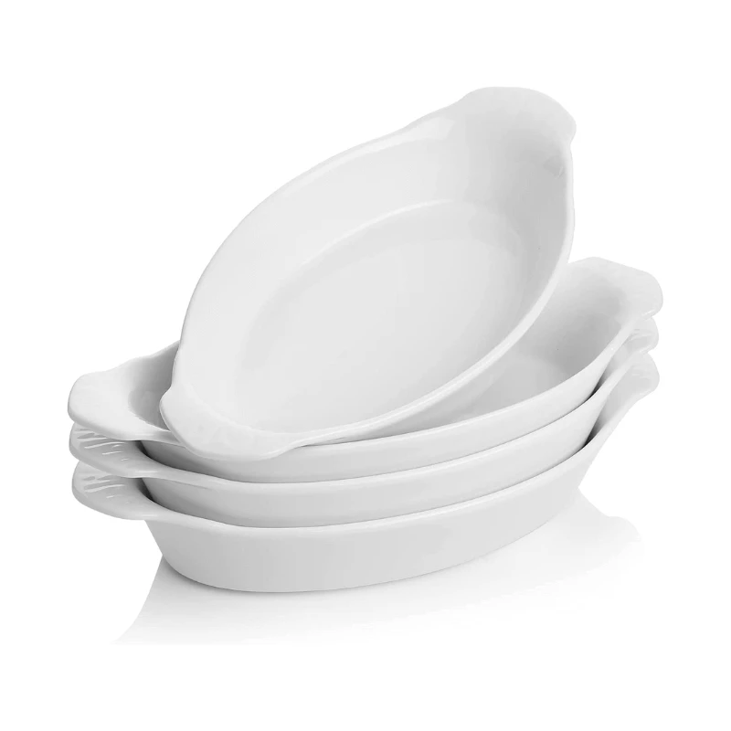 Buy π Sweese Porcelain Oval Au Gratin Pans π₯° 1 Buy π Sweese Porcelain Oval Au Gratin Pans π₯°