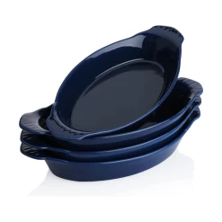Buy π Sweese Porcelain Oval Au Gratin Pans π₯° 11 Buy π Sweese Porcelain Oval Au Gratin Pans π₯° -Sweese Elegant Shop OvalAuGratinPans 3