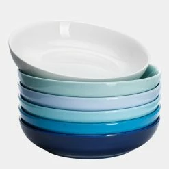 Outlet π Sweese Blue Assorted Porcelain Pasta Bowls π₯°