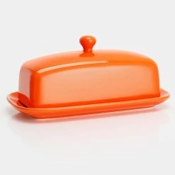 Outlet ⭐ Sweese Porcelain Rectangle Butter Dish with Lid ✔️ 15 Outlet ⭐ Sweese Porcelain Rectangle Butter Dish with Lid ✔️ -Sweese Elegant Shop Porcelain Butter Dish with Lid Orange 1024x1024 ccb26cc7 be9a 4215 9312 f3f3b8a3df6c