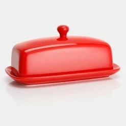 Outlet ⭐ Sweese Porcelain Rectangle Butter Dish with Lid ✔️ 14 Outlet ⭐ Sweese Porcelain Rectangle Butter Dish with Lid ✔️ -Sweese Elegant Shop Porcelain Butter Dish with Lid Red 1024x1024 ce2343ad bbb9 403f 8cb0 7dec3fe86838
