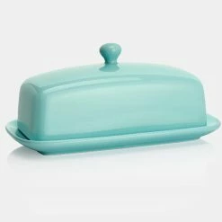Outlet โญ Sweese Porcelain Rectangle Butter Dish with Lid โ๏ธ