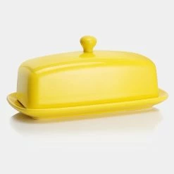Outlet ⭐ Sweese Porcelain Rectangle Butter Dish with Lid ✔️ 13 Outlet ⭐ Sweese Porcelain Rectangle Butter Dish with Lid ✔️ -Sweese Elegant Shop Porcelain Butter Dish with Lid Yellow 1024x1024 a7f81a33 54a9 46aa 804f bd1d6daa1c5e