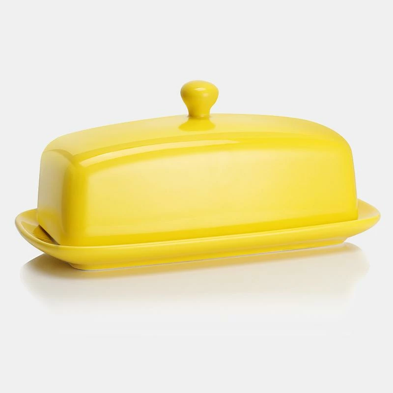 Outlet ⭐ Sweese Porcelain Rectangle Butter Dish with Lid ✔️ 6 Outlet ⭐ Sweese Porcelain Rectangle Butter Dish with Lid ✔️ - Image 6