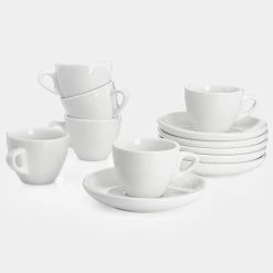 Best Pirce π Sweese Porcelain Espresso Cups with Saucers π
