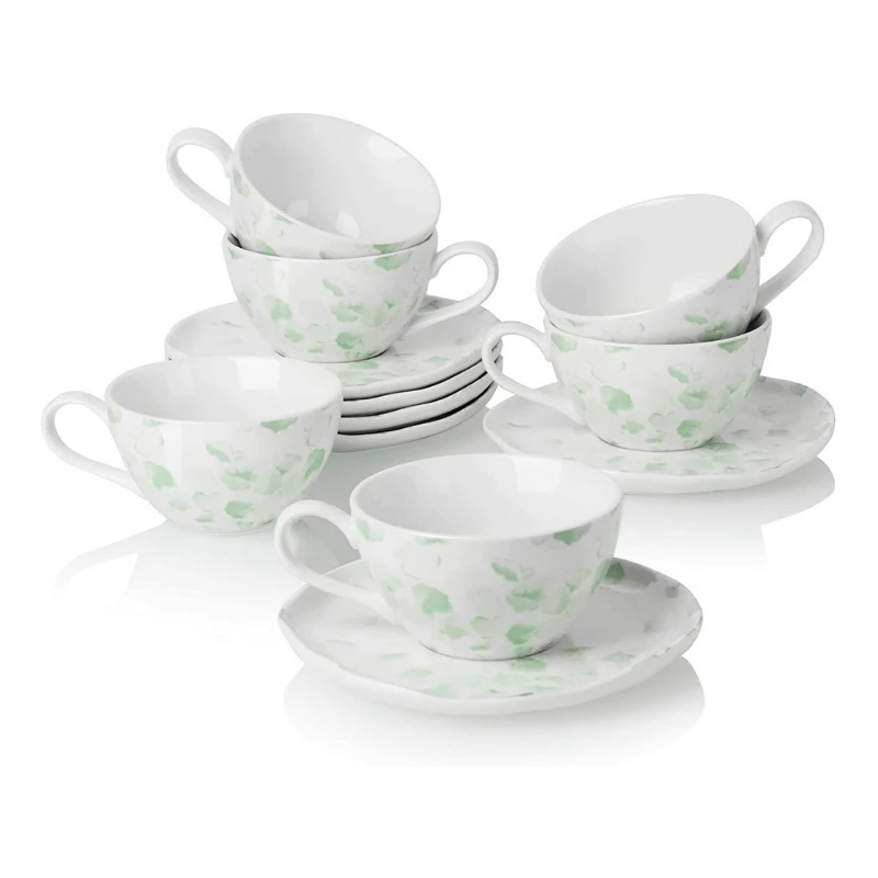Cheap π₯° Sweese Rose Porcelain Tea Cups and Saucers π 2 Cheap π₯° Sweese Rose Porcelain Tea Cups and Saucers π - Image 2