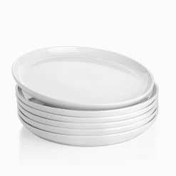 Buy β€οΈ Sweese White Round Porcelain Plates π