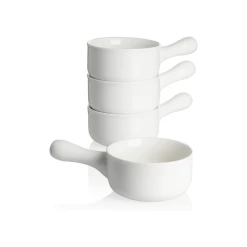 Coupon ๐ Sweese Porcelain Soup Bowls with Handles ๐