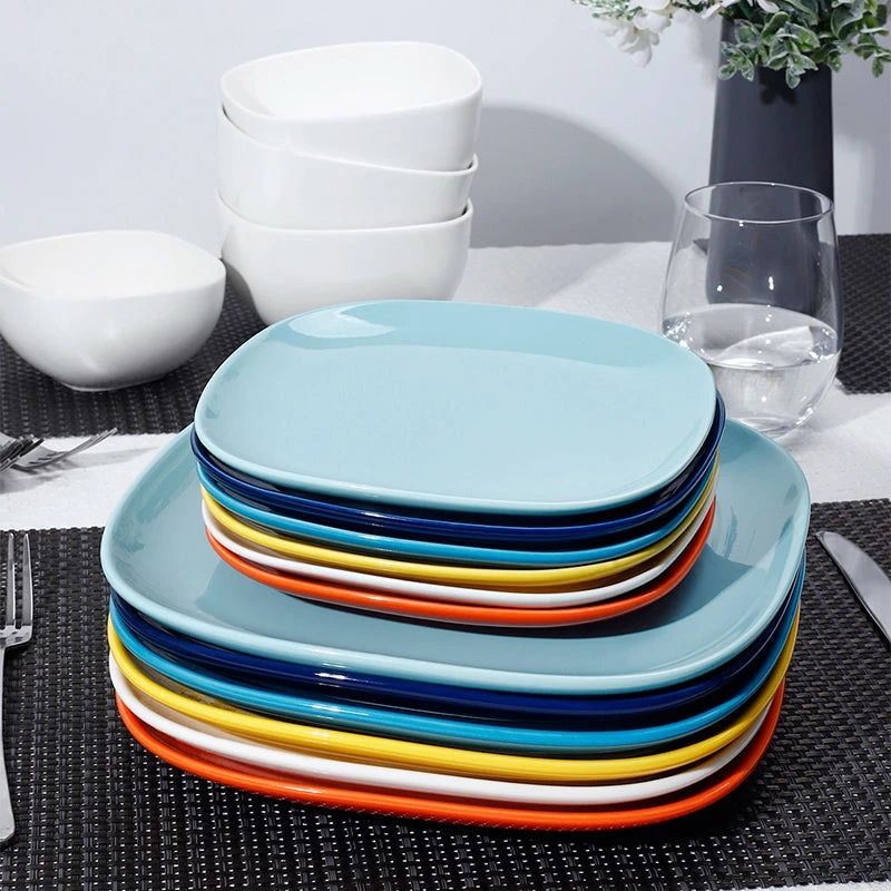 Hot Sale β Sweese Square Hot Assorted Porcelain Plates π 2 Hot Sale β Sweese Square Hot Assorted Porcelain Plates π - Image 2