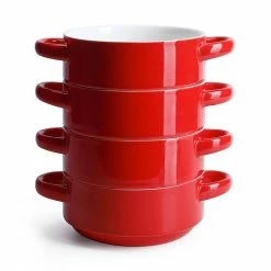 Wholesale ๐ Sweese Porcelain Soup Bowls with Handles ๐ 11 Wholesale ๐ Sweese Porcelain Soup Bowls with Handles ๐ -Sweese Elegant Shop bowlswithhandle 3