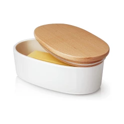 Deals ❤️ Sweese Airtight Oval Butter Dish with Lid ⌛