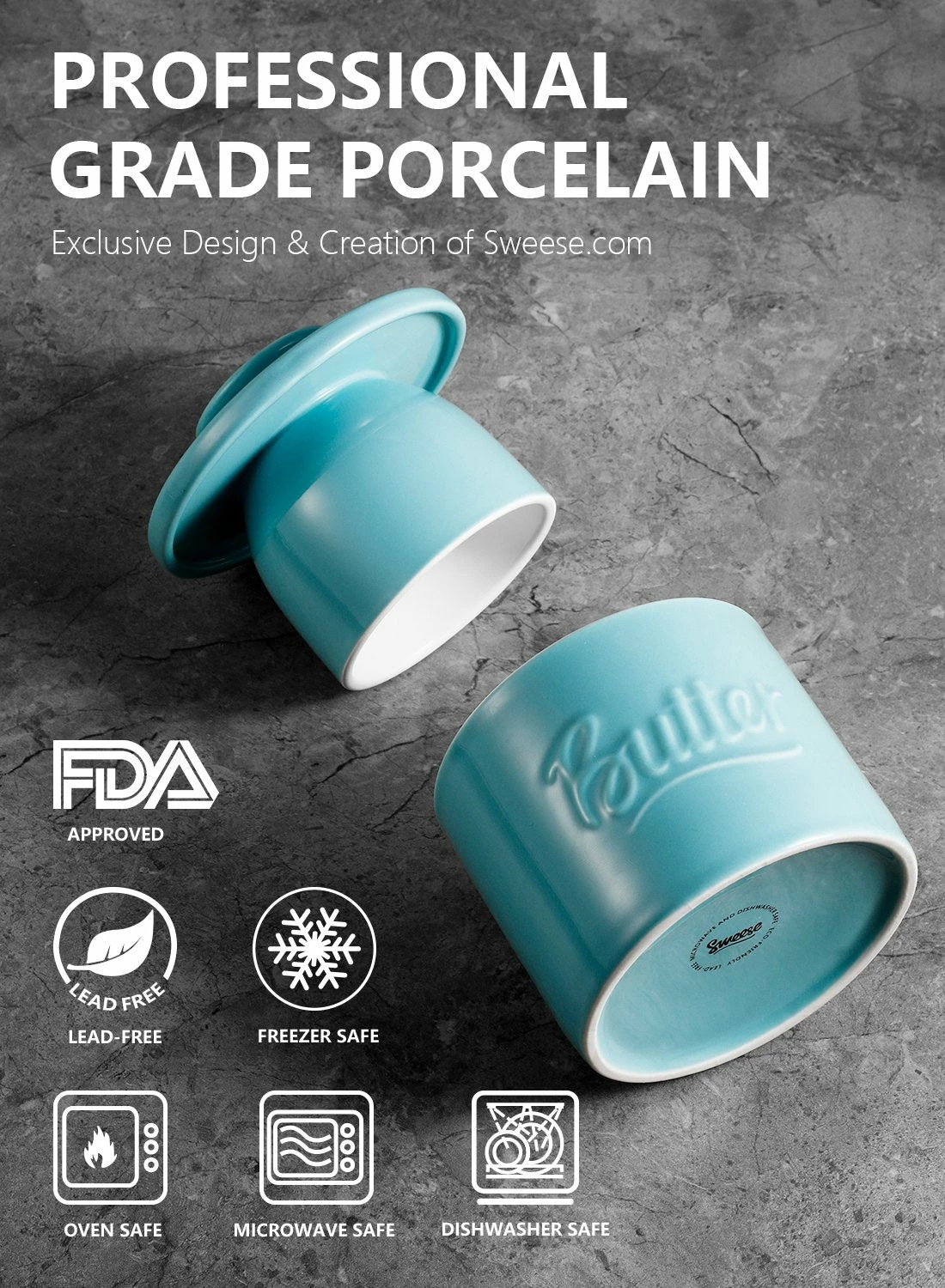 Best reviews of 🎉 Porcelain Sweese Butter Crock 😉 6 Best reviews of 🎉 Porcelain Sweese Butter Crock 😉 - Image 6