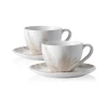 Top 10 ⭐ Sweese Ceramic Cups with Saucers, Set of 2 🎁